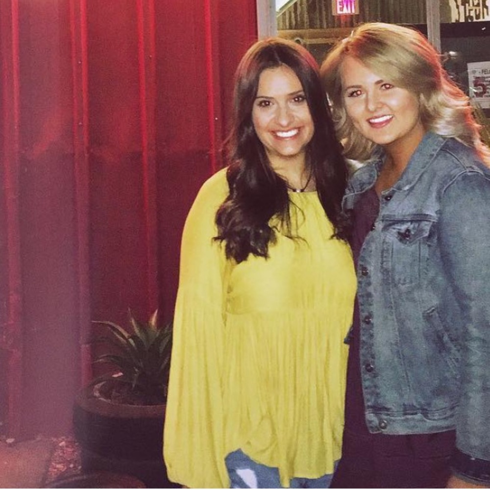 Forever 21 Yellow Peasant Top